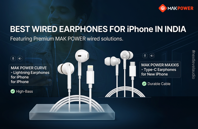 Best Wired Earphones for iPhone in India