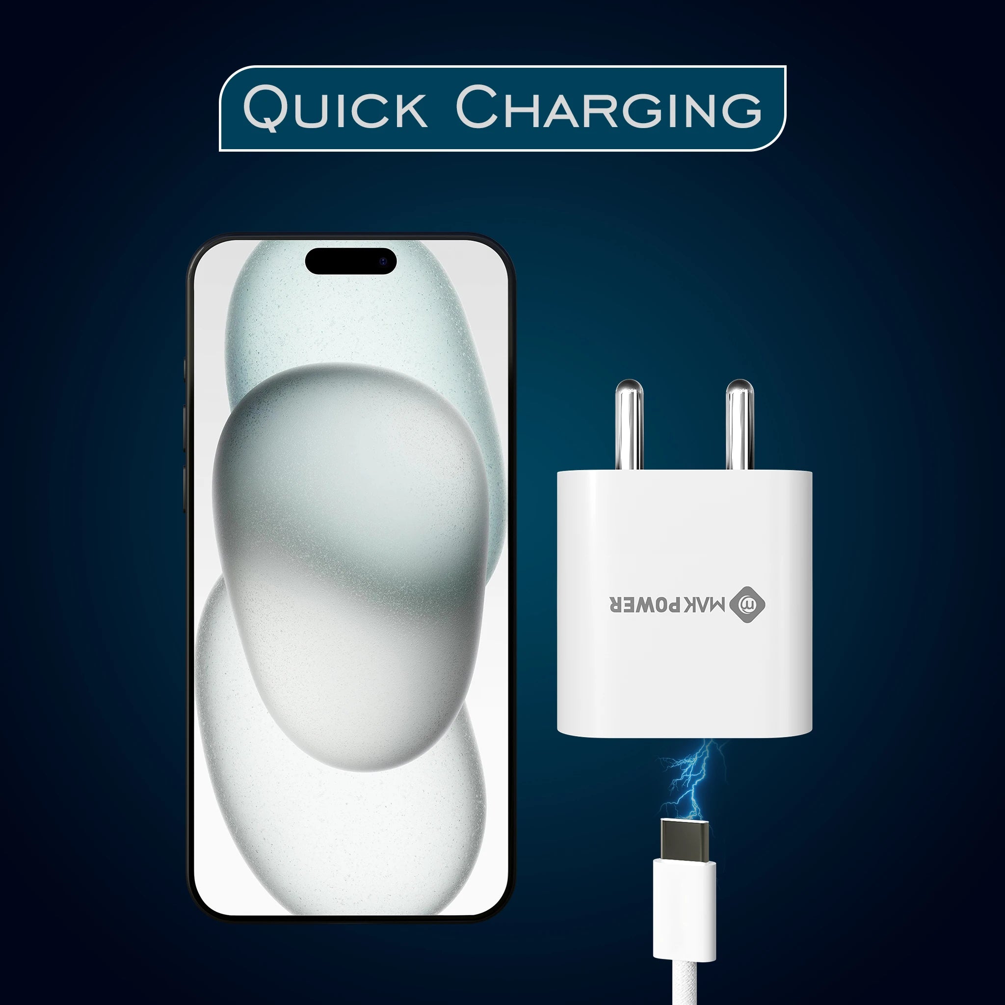 iPhone Charger: Fast 25W Power Delivery Adapter FAST X 25W Mak