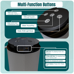 MAK POWER BEATBOX 10W Portable Speaker