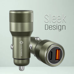 65W PD & USB Car Charger