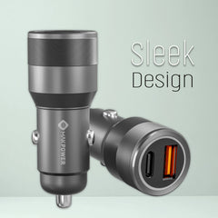 65W PD & USB Car Charger
