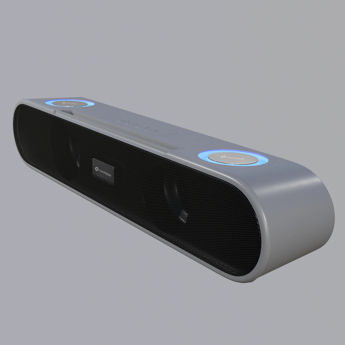Buy MakPower Music Pop Compact Speaker Grey with RGB light