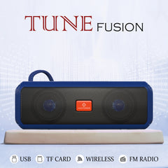 Buy MakPower Tune Fusion 20W Bluetooth Portable Speaker with wide comaptibility_blue
