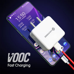 MAK POWER 45W VOOC Charger for Realme