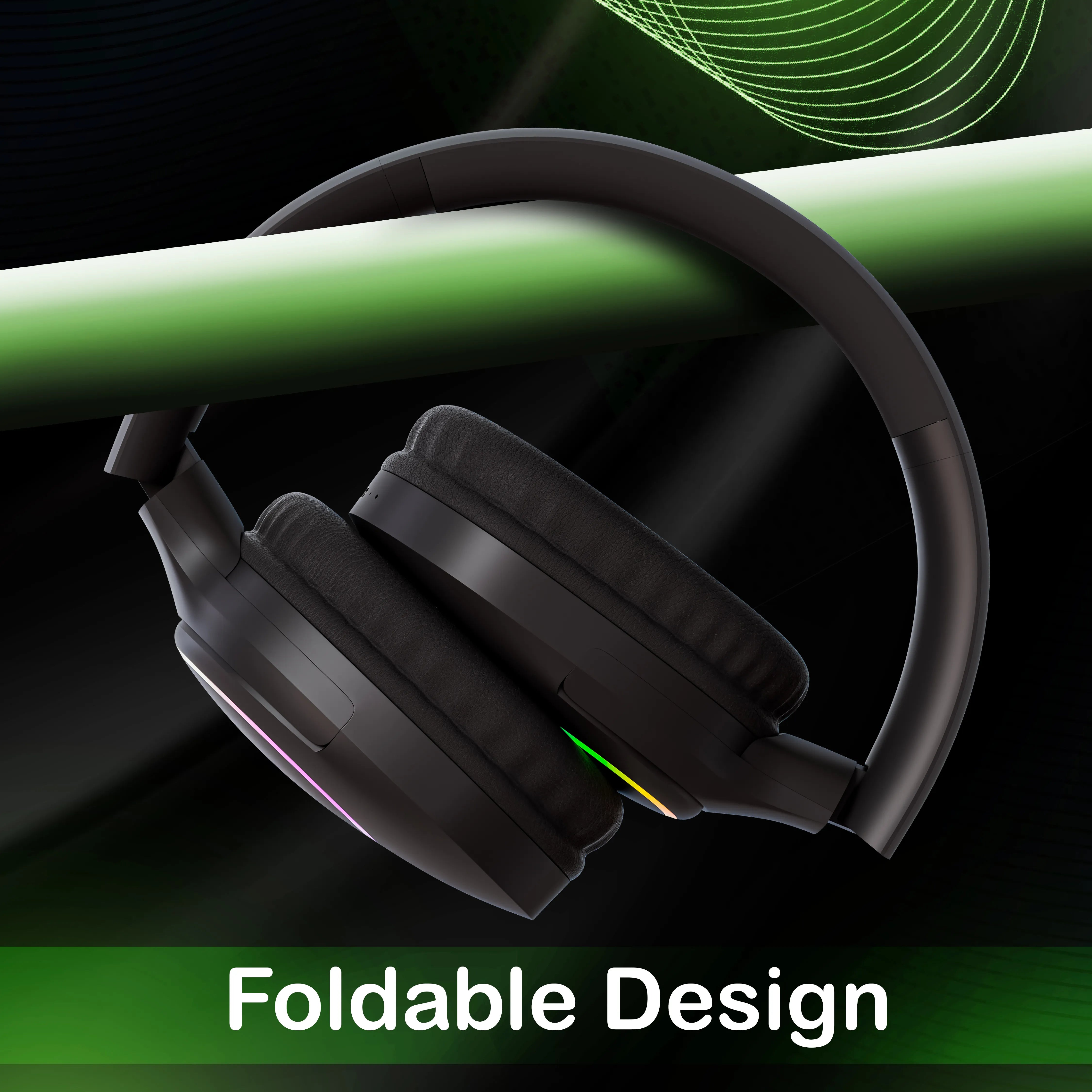 On ear headphone with ENC