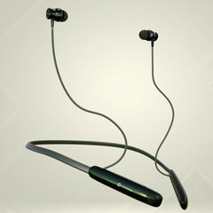 MakPower Bass Demon Neckband Earphones_green