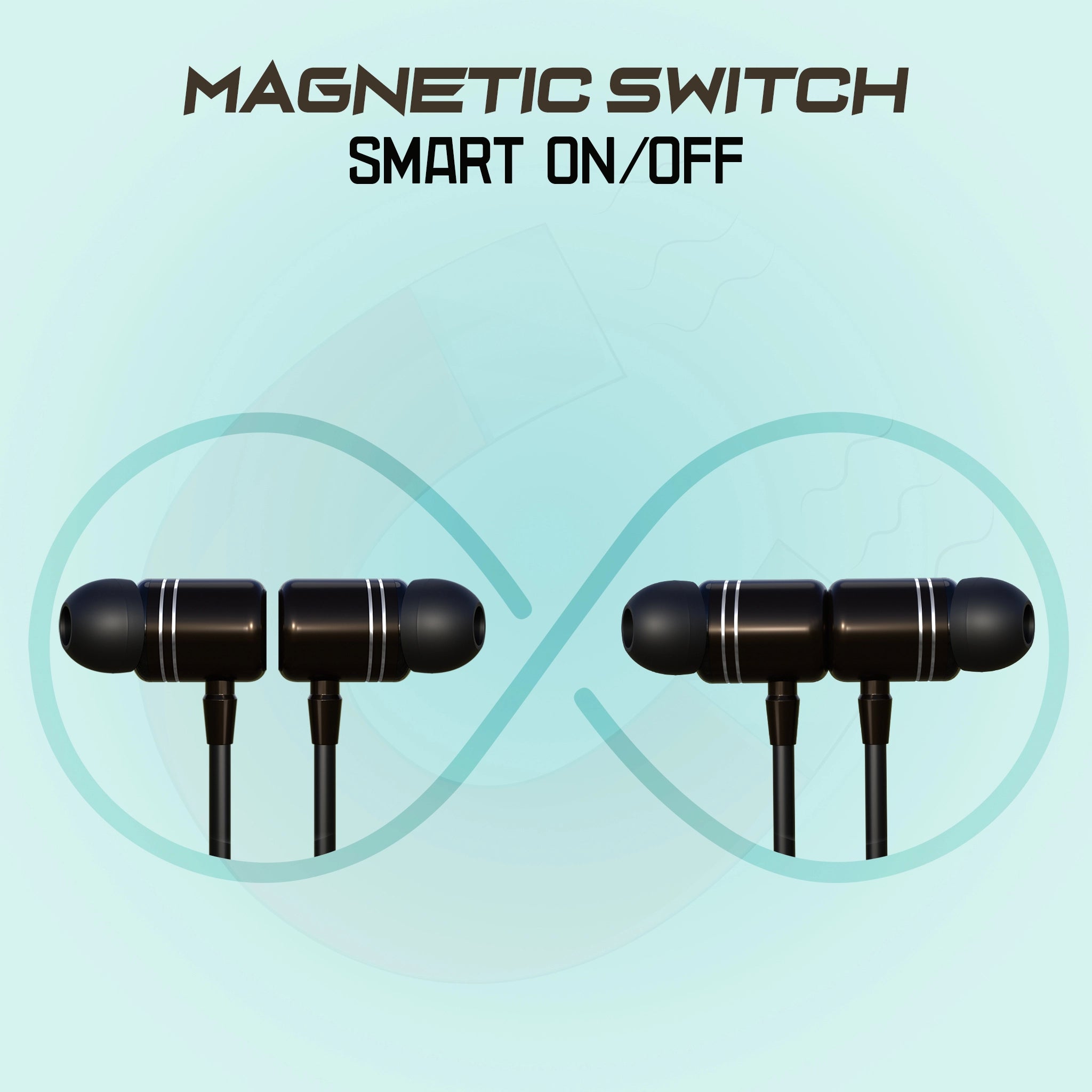 MakPower Bass Player 265 Black with magnetic smart switch