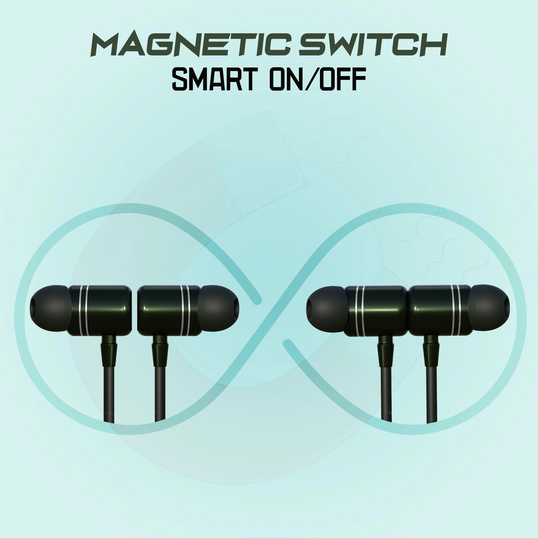 MakPower_Bass_Player_265_Green_with_magnetic_smart_switch