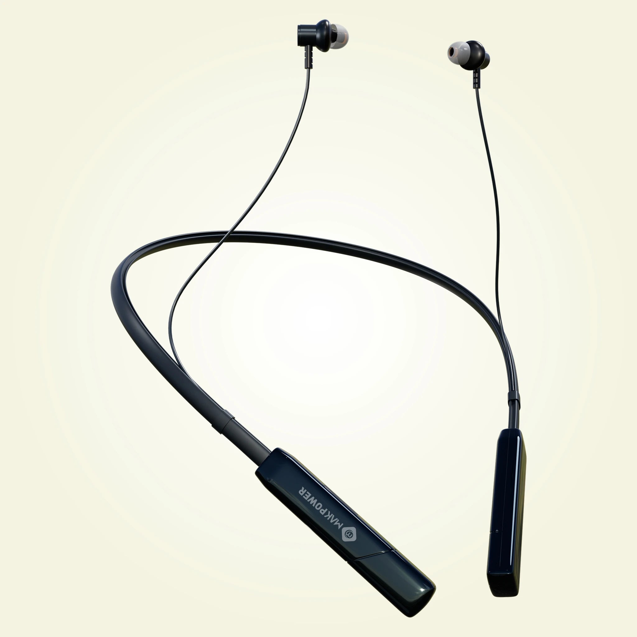 MakPower Bluetooth Neckband Bass Blast AudioZonix_blue