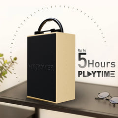 MakPower Wireless Hanging Speaker with Premium Sound and Rustic Design