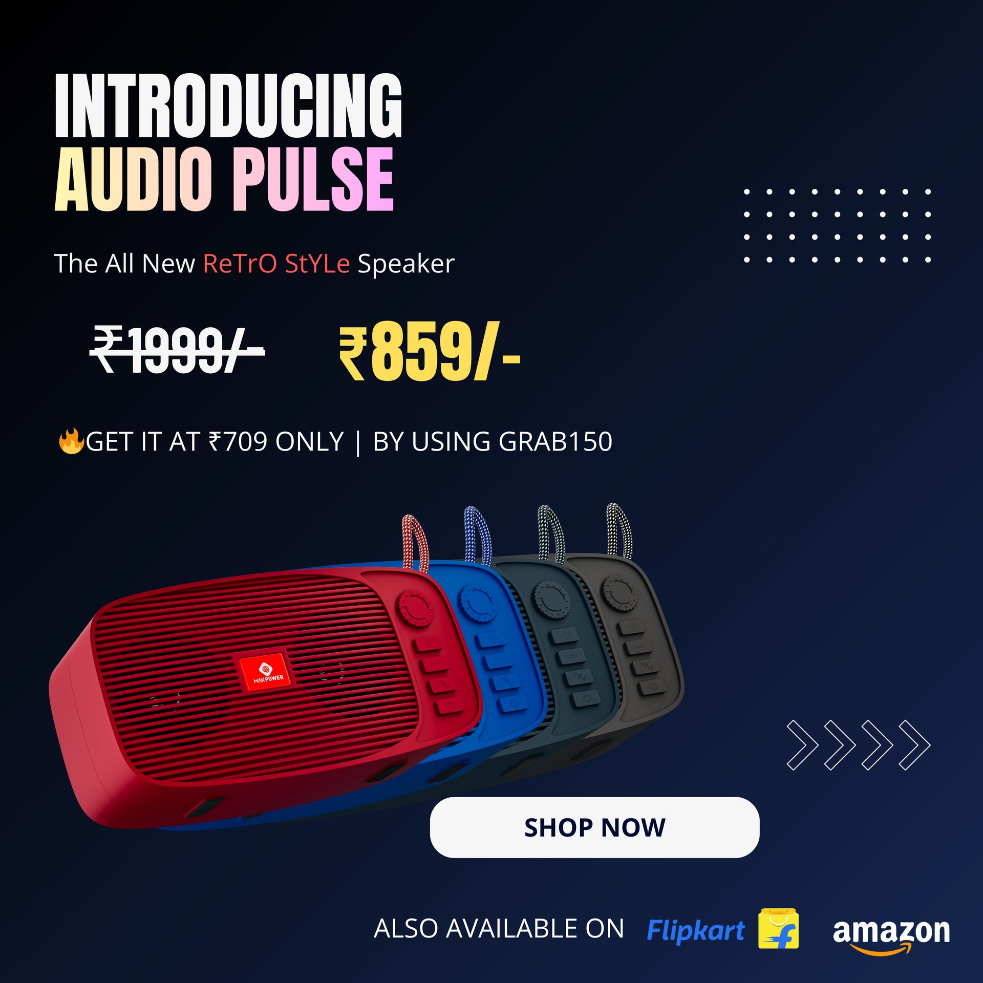 Portable  Bluetooth Speaker