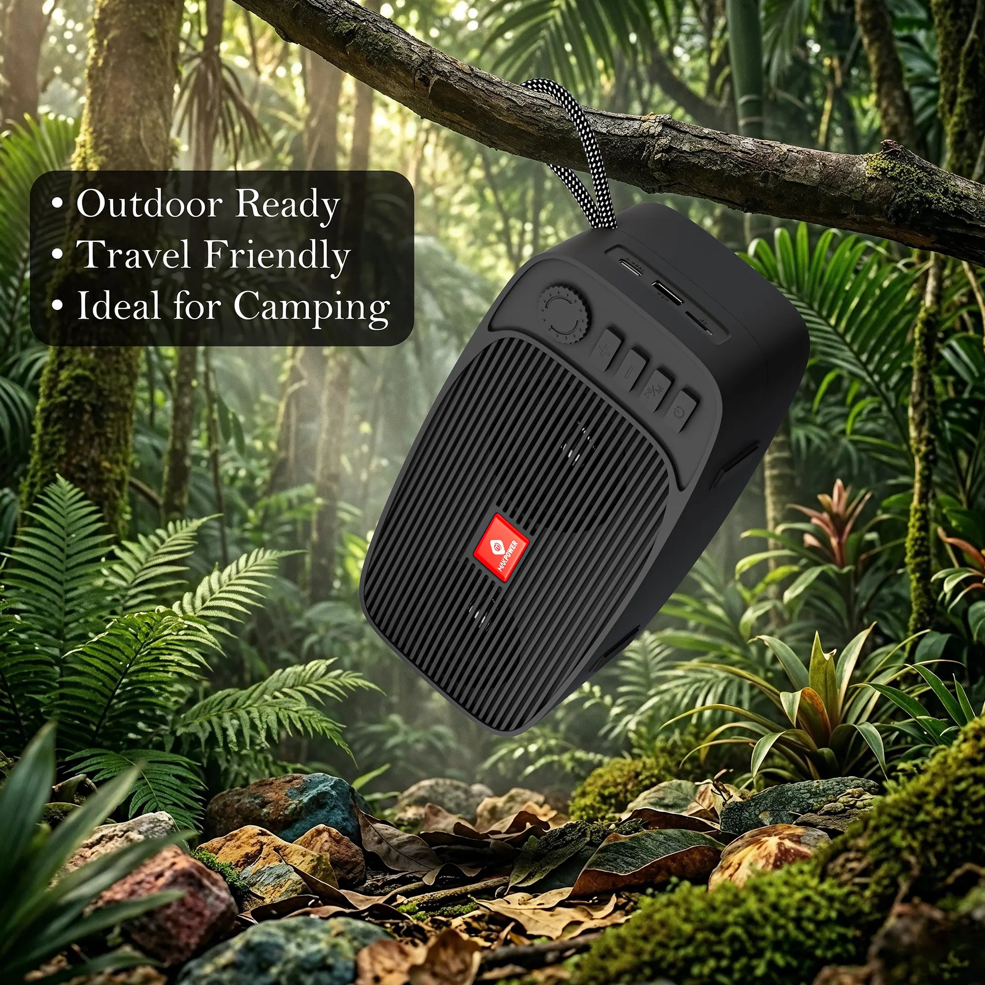 Travel Friendly Portable Bluetooth Speaker