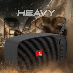 Portable Bluetooth Speaker with Heavy Bass