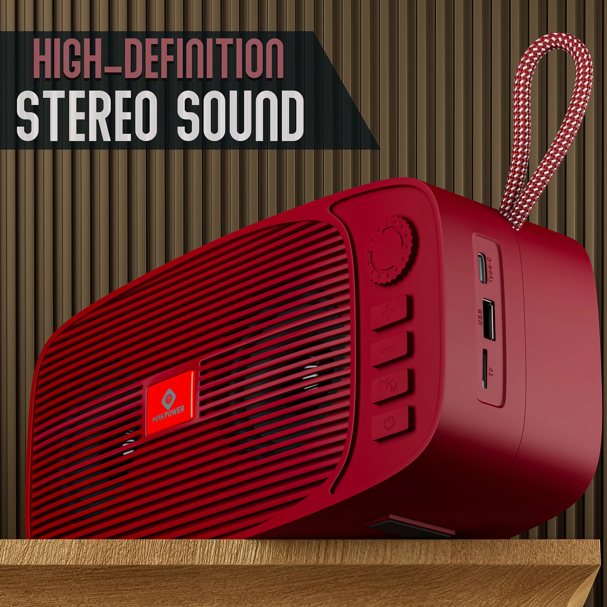 Portable Speaker with Hi-Res Audio