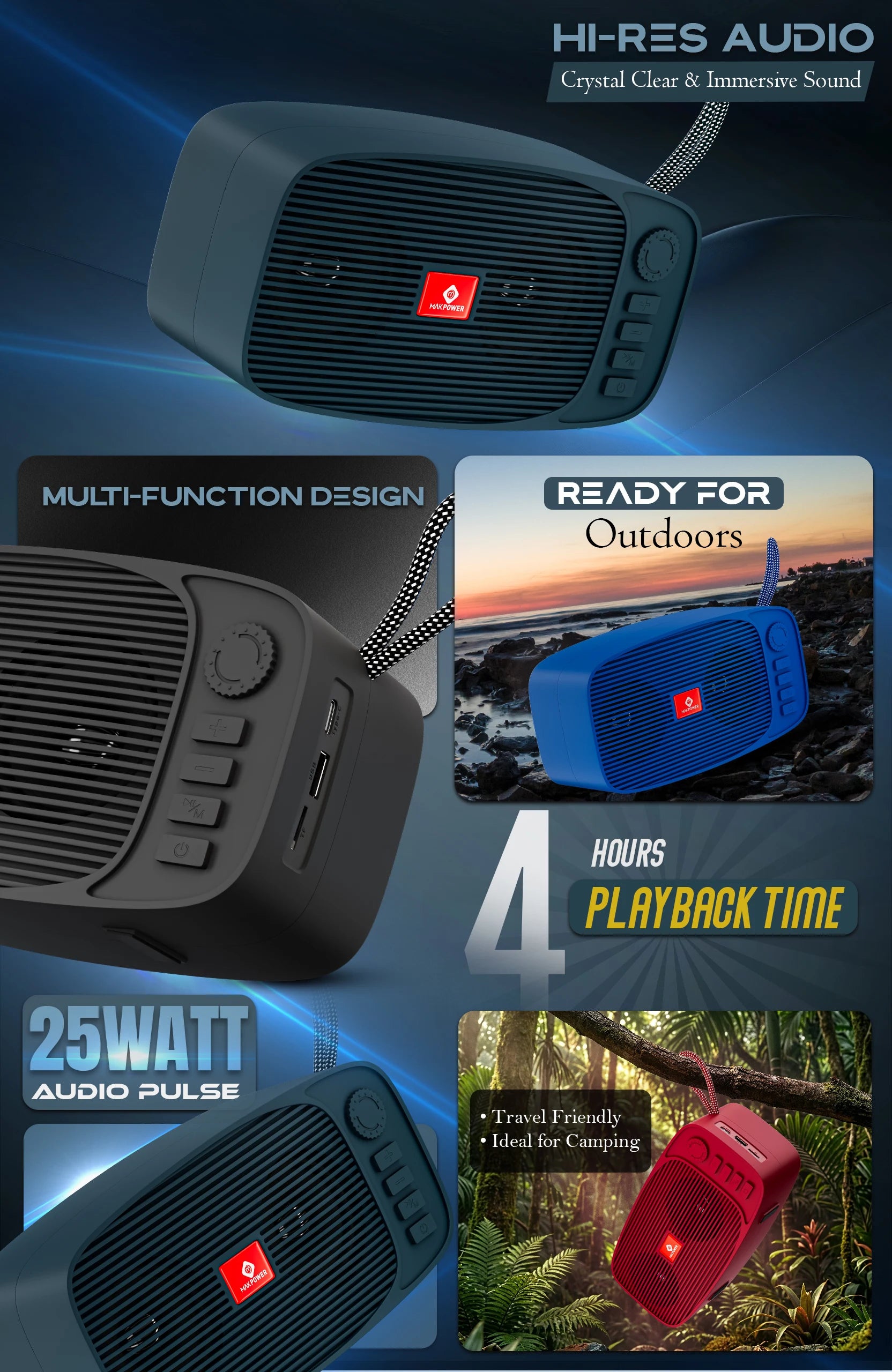 Portable Bluetooth Speaker