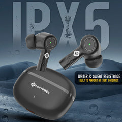 Bluetooth  earbuds with IPX5 Splash Resistant
