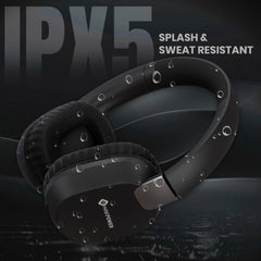 Wireless headphone with IPX5 Splash Resistant