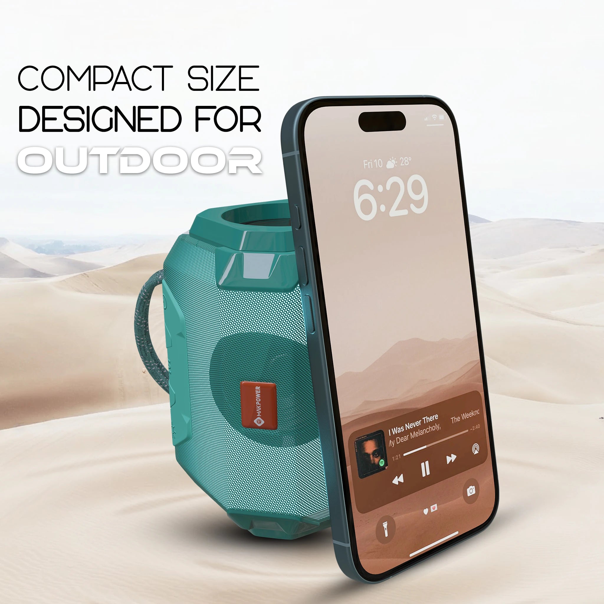 Wireless portable speaker