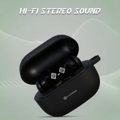 Budget-friendly TWS Earbuds MakPower_Music_Gear_25_Black with Hi-Fi Stereo Sound