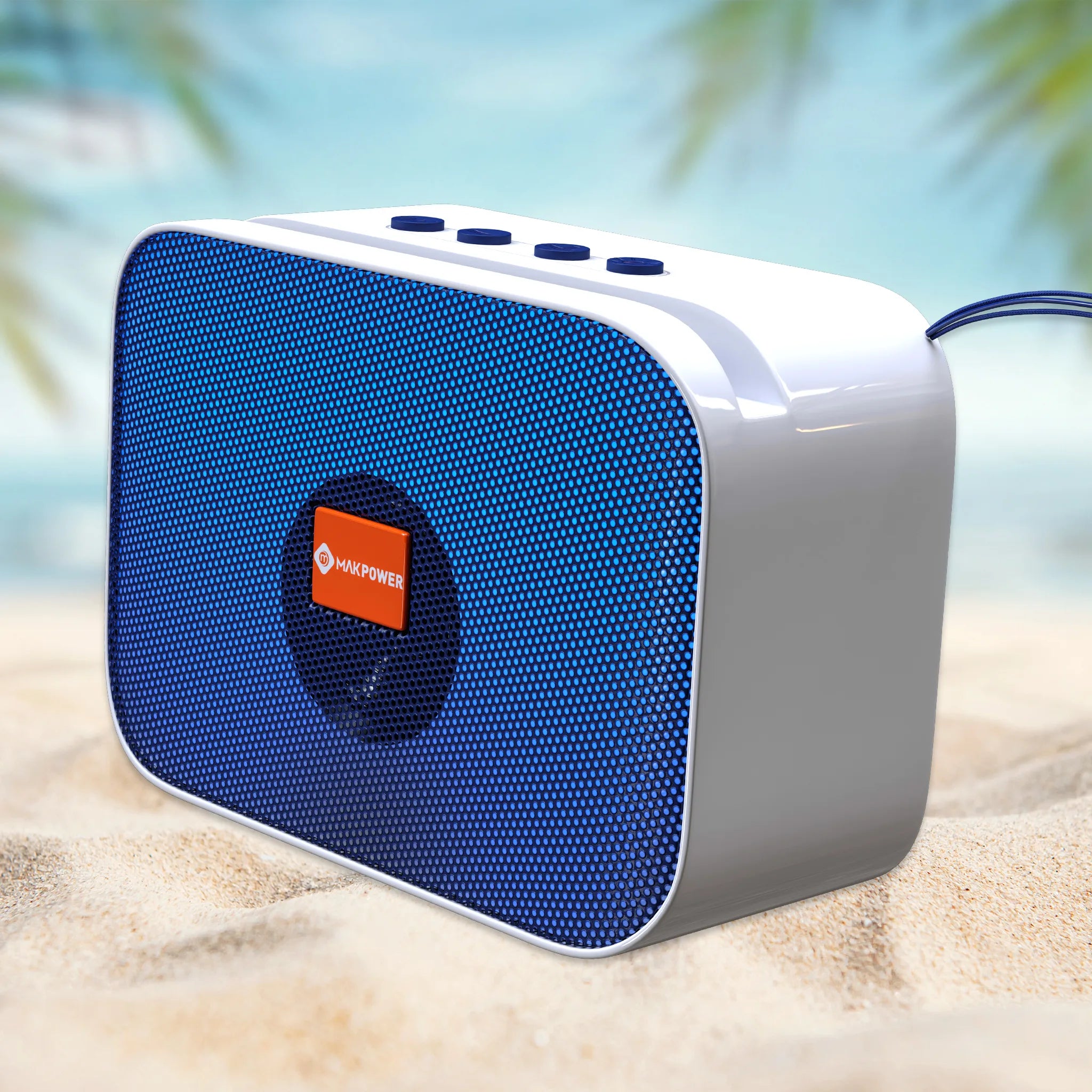 ROCKER 10W Portable Speaker BRITISH BLUE