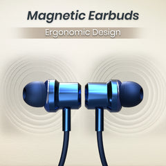 Magnetic buds neckband