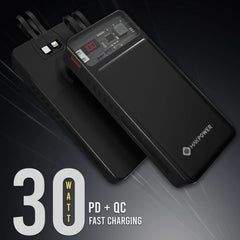 power bank 20000mah with 30W QC +PD