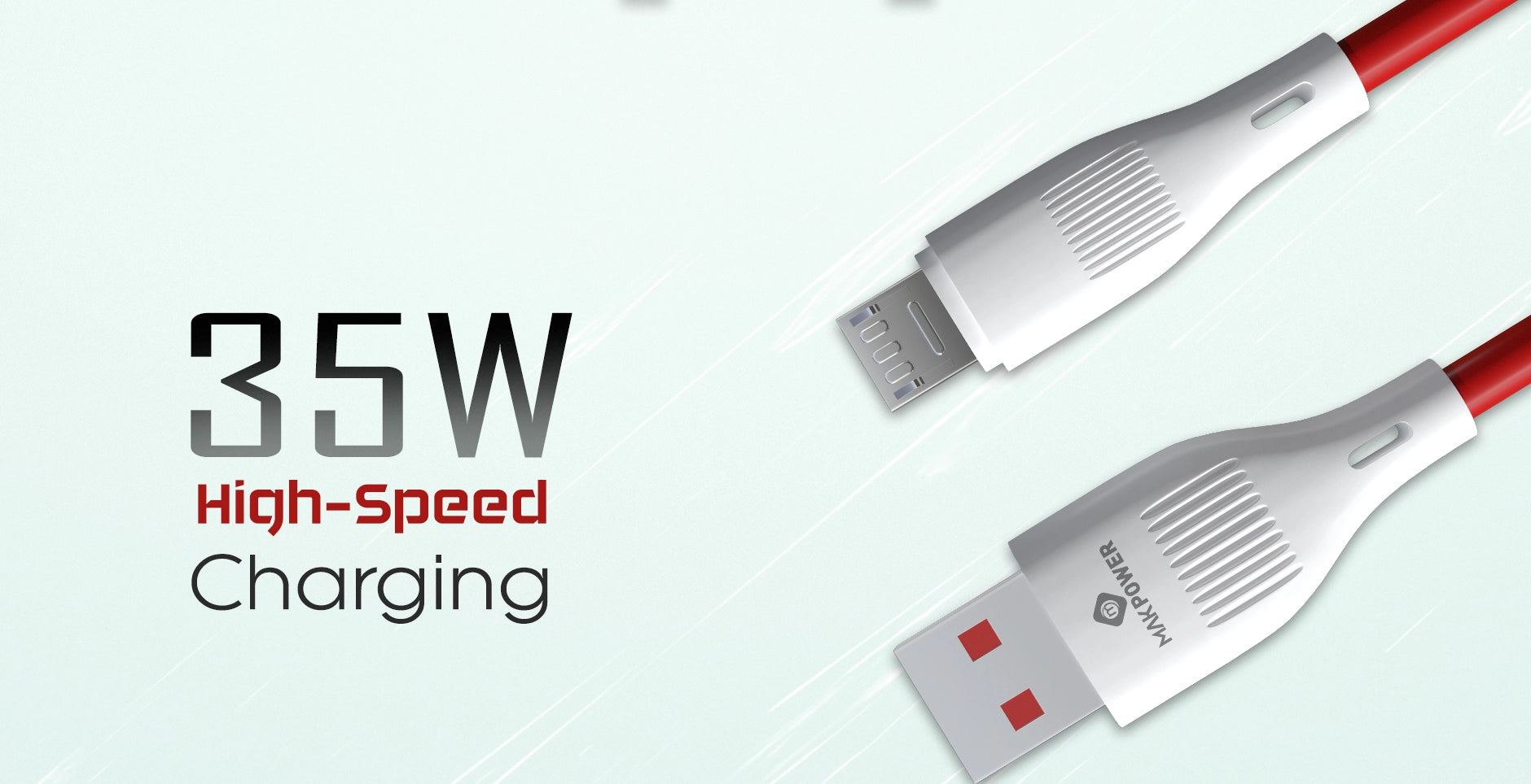 Makpower 35W V8 USB Cable Fast Charging