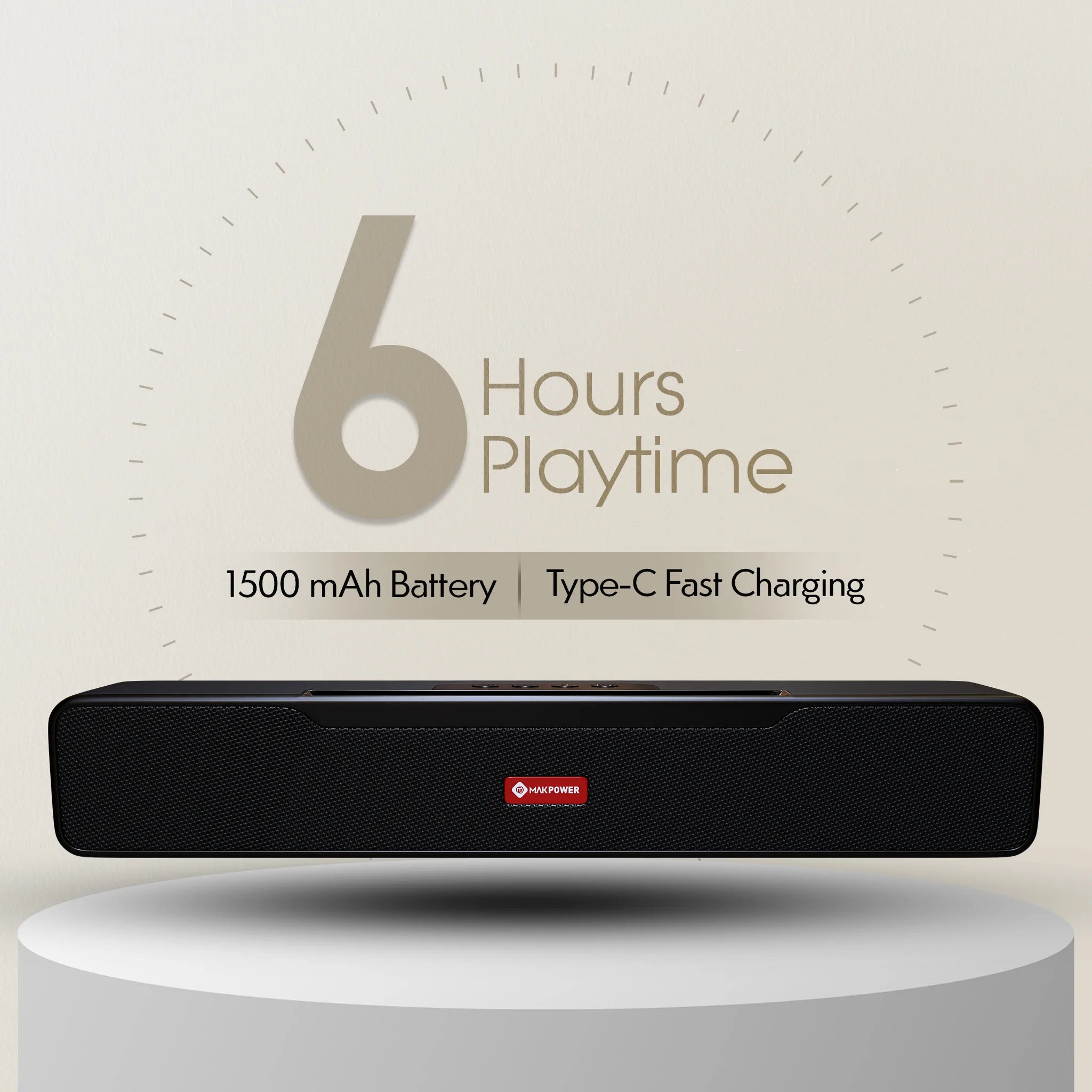 Portable soundbar 20W