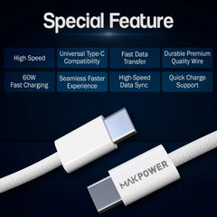 MAK POWER Go Connect 87 Braided