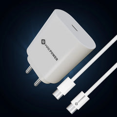 MAK POWER Fast X Samsung Charger with type c cable