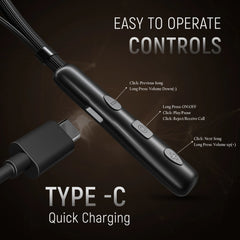 Mak Power Faster Series  Bluetooth Neckband 315