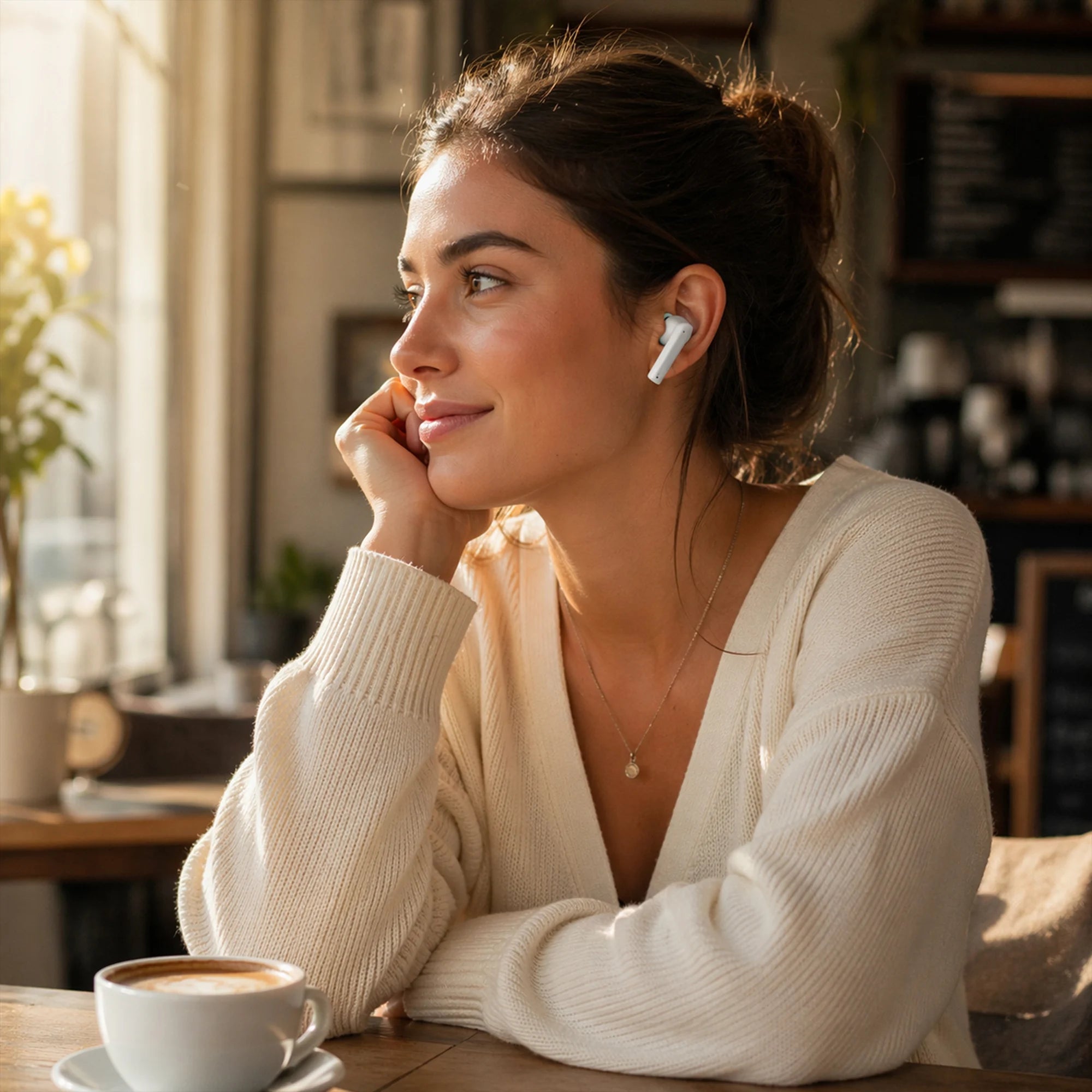 wireless earbuds MAK POWER Storm 50H battery