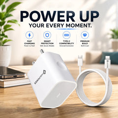 MAK POWER Fast X iPhone Charger with type c cable
