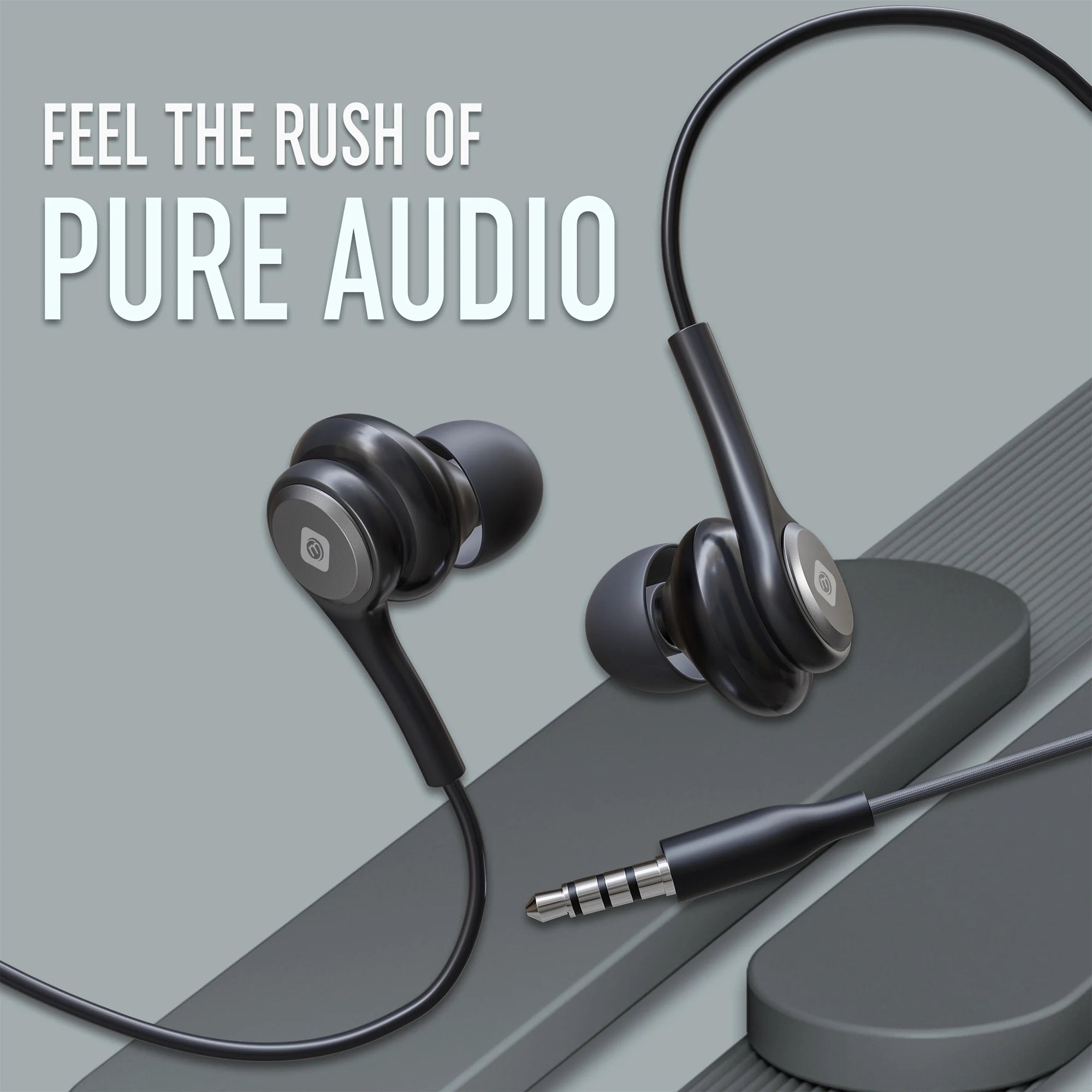 Feel the rush of pure audio