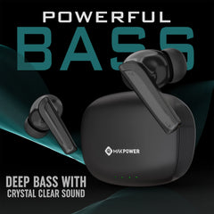 wireless earbuds MAK POWER Storm 50H battery