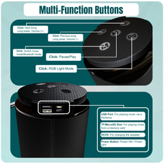 MAK POWER BEATBOX 10W Portable Speaker