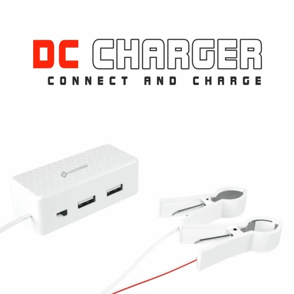 Mak Power Dual USB Ports DC Charger Ch 30